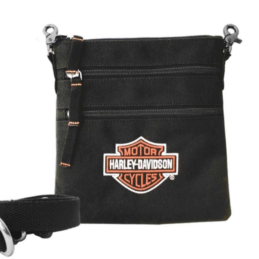 Harley Davidson Bar & Shiels Logo Clip Bag 🆕